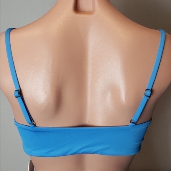 Andie Swim The Newport Top Blue size Large NWT - Picture 3 of 8